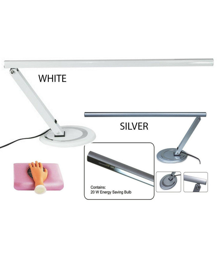 Lampada Da Tavolo Professionale Nail Art Ricostruzione Unghie Estetista T5         