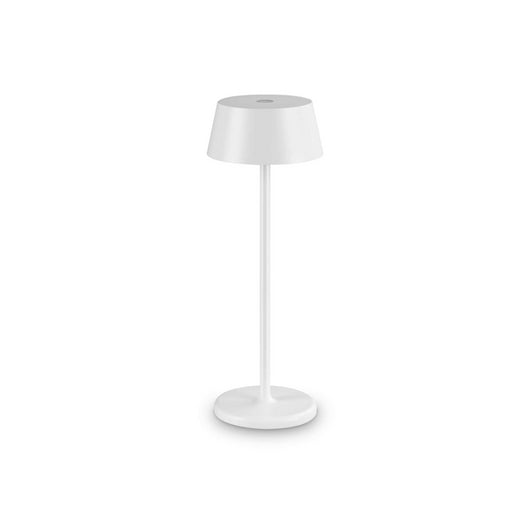 Lampada Da Tavolo Pure Tl Bianco Ideal-Lux