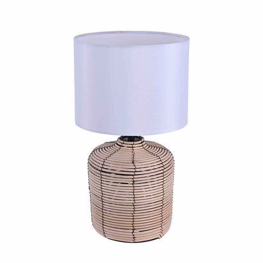 LÚZETE - LAMPADA DA TAVOLO RATTAN 35CM ELARA