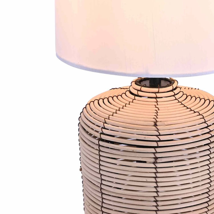 LÚZETE - LAMPADA DA TAVOLO RATTAN 35CM ELARA