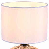 LÚZETE - LAMPADA DA TAVOLO RATTAN 35CM ELARA