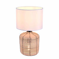 LÚZETE - LAMPADA DA TAVOLO RATTAN 35CM ELARA