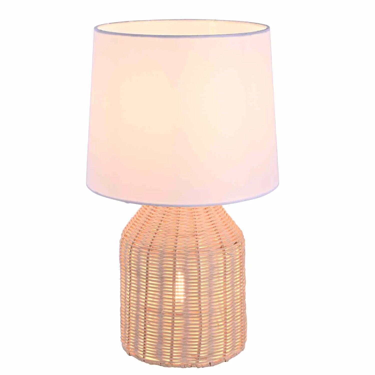 LÚZETE - LAMPADA DA TAVOLO RATTAN AMELIE