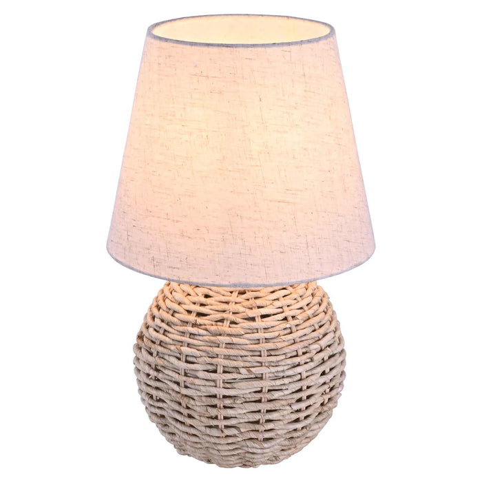 LÚZETE - LAMPADA DA TAVOLO RATTAN NATALIA