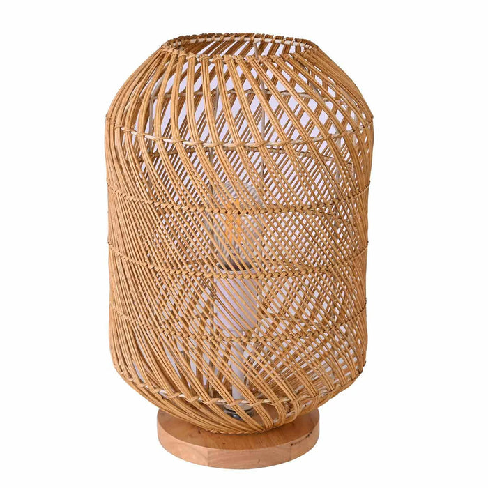 LÚZETE - LAMPADA DA TAVOLO RATTAN ROSALIND