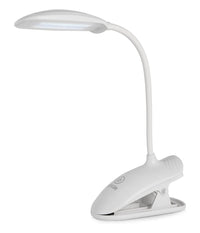 Lampada Da Tavolo Scrivania A Led Luce Ricaricabile Touch Snodabile Con Pinza         