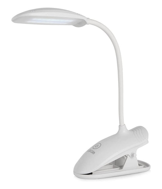 Lampada Da Tavolo Scrivania A Led Luce Ricaricabile Touch Snodabile Con Pinza         