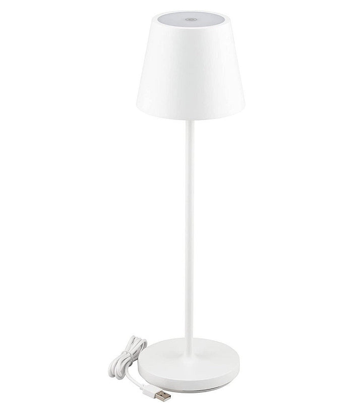 Lampada Da Tavolo Senza Fili Led Bianca Dimmerabile Touch Luce Bianca Calda 2 W         