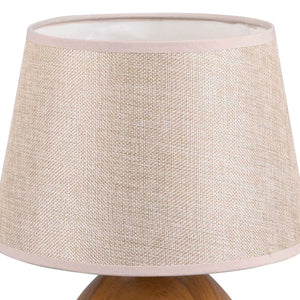 LÚZETE - LAMPADA DA TAVOLO SPLENDOUR 24CM IN FINTO LEGNO