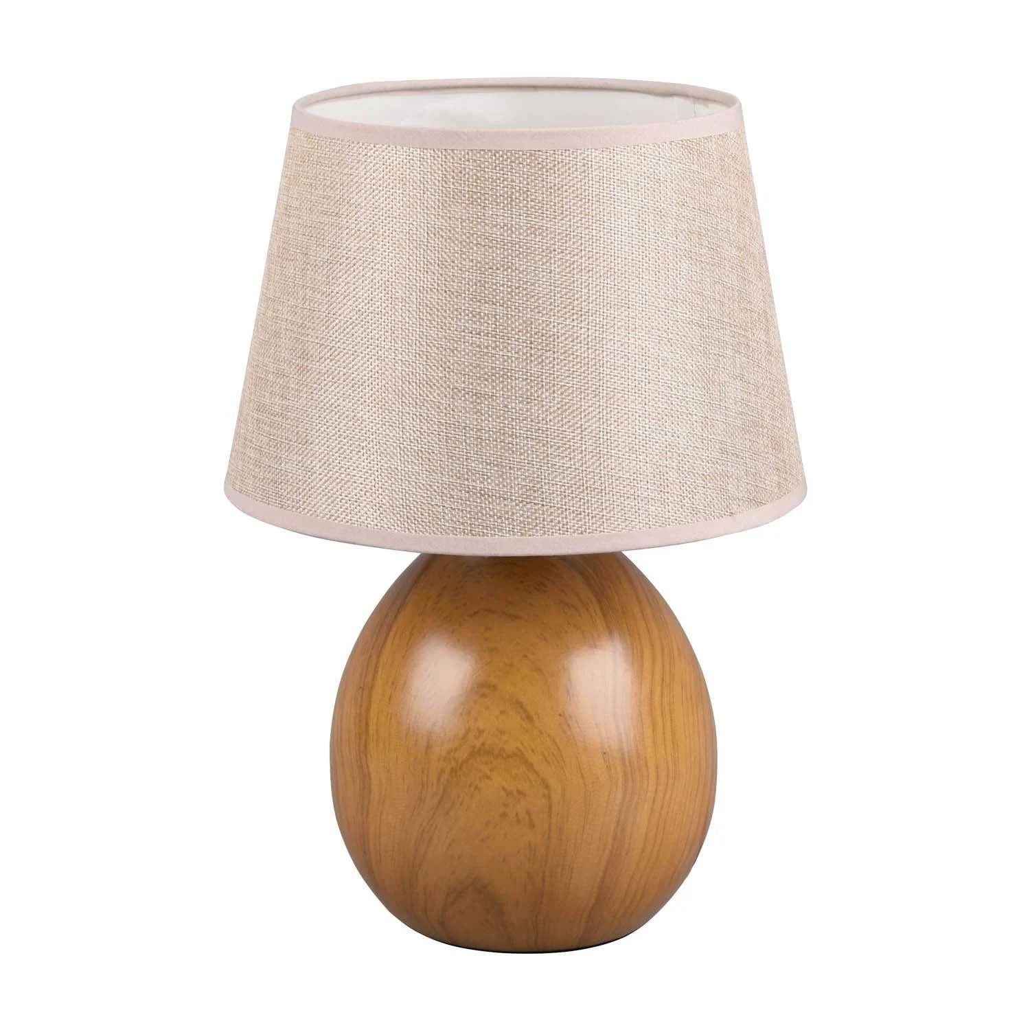 LÚZETE - LAMPADA DA TAVOLO SPLENDOUR 24CM IN FINTO LEGNO