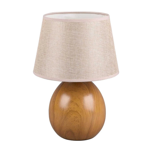 LÚZETE - LAMPADA DA TAVOLO SPLENDOUR 24CM IN FINTO LEGNO