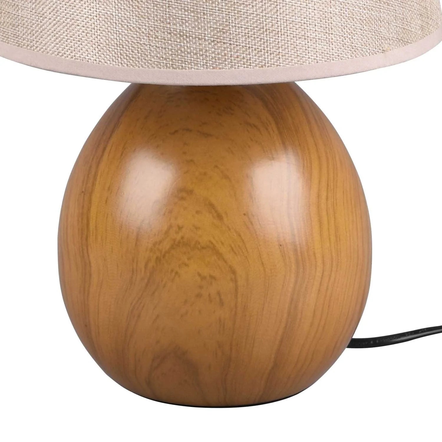 LÚZETE - LAMPADA DA TAVOLO SPLENDOUR 24CM IN FINTO LEGNO