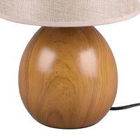 LÚZETE - LAMPADA DA TAVOLO SPLENDOUR 24CM IN FINTO LEGNO