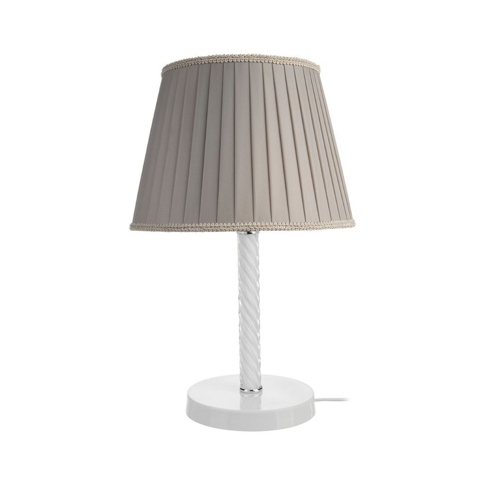 Lampada da tavolo vetro bianco Piray ASZ1277