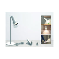 Lampada da tavolo Vigor led, sophia 4in1 130 lm, bianca