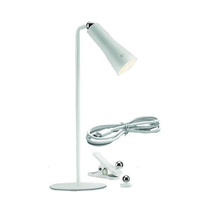 Lampada da tavolo Vigor led, sophia 4in1 130 lm, bianca