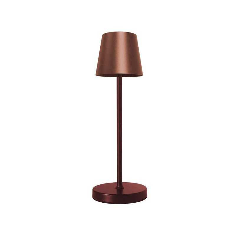 Lampada da Tavolo Vigor Virna 180 Lm Dimmer Caffè