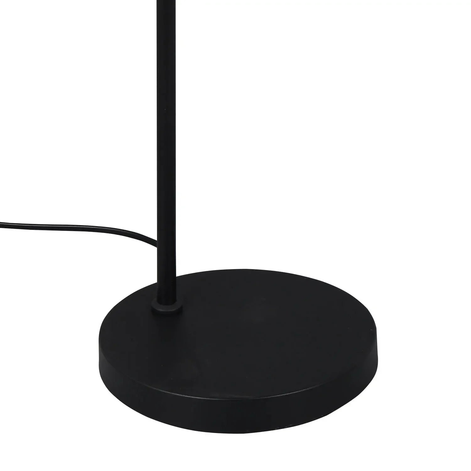 LÚZETE - LAMPADA DA TERRA 1 LUCE METALLO NERO E27 BIRKITA