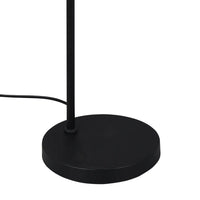 LÚZETE - LAMPADA DA TERRA 1 LUCE METALLO NERO E27 BIRKITA