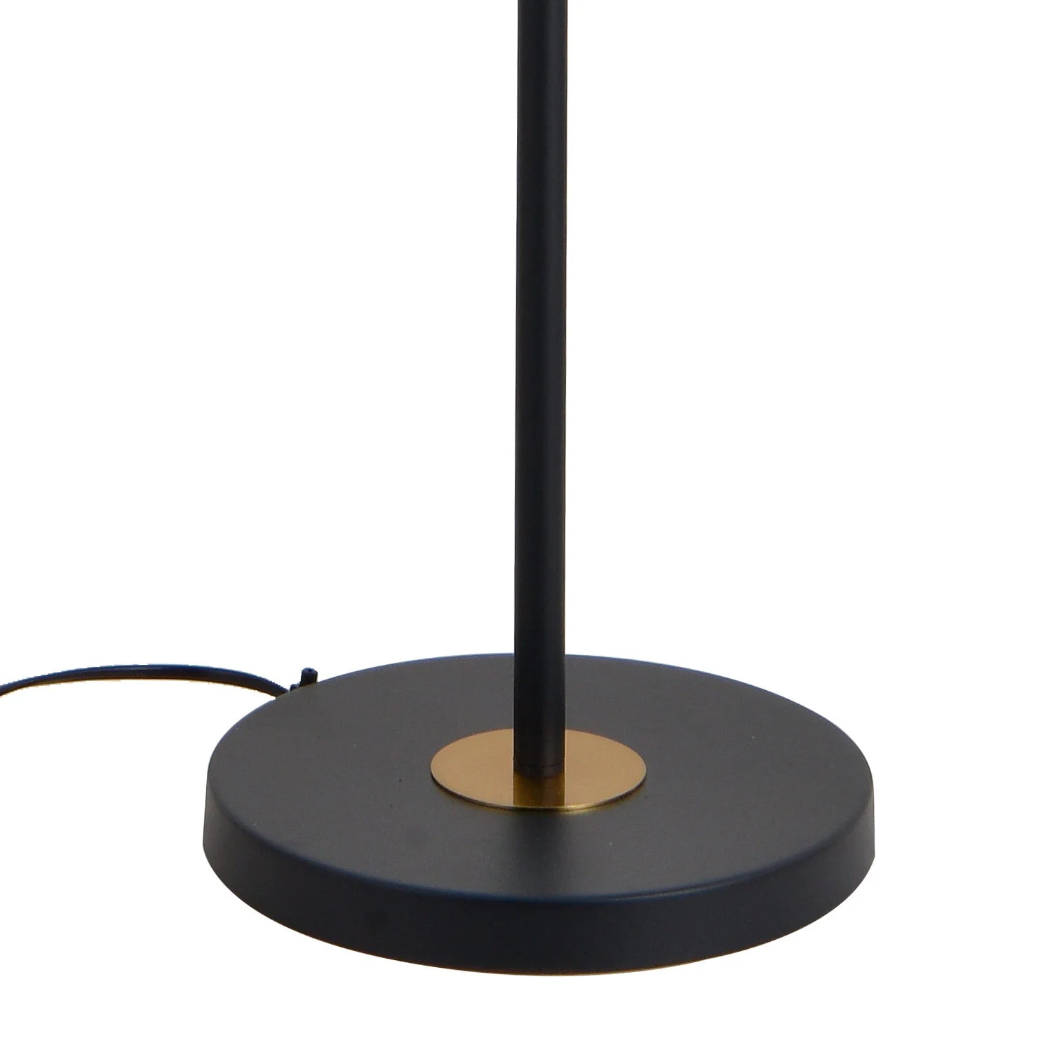 LÚZETE - LAMPADA DA TERRA 3 LUCI FERRO NERO BRONZO VECCHIO TULIPANI BIANCHI NICOLETTA