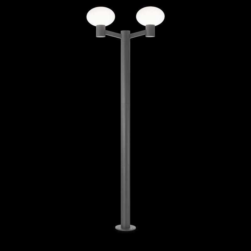 Lampada Da Terra Clio Mpt2 Antracite Ideal-lux