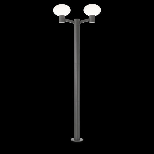 Lampada Da Terra Clio Mpt2 Antracite Ideal-lux