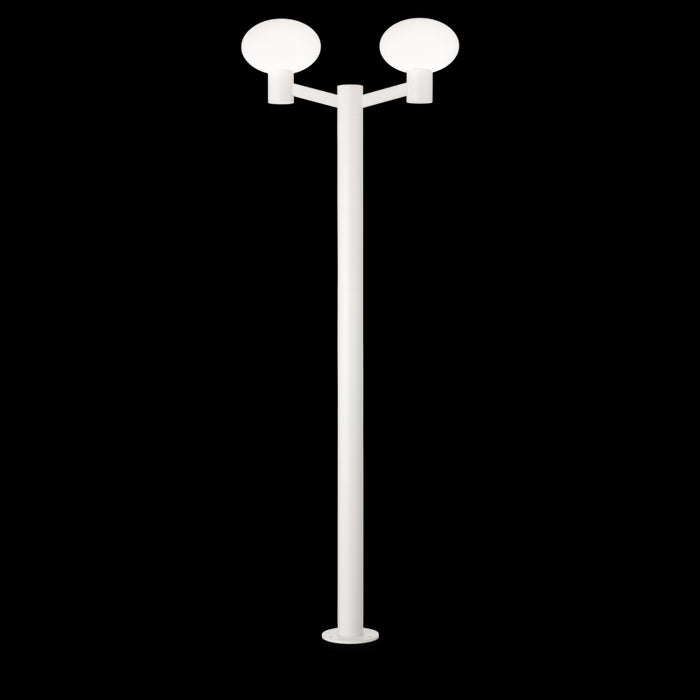 Lampada Da Terra Clio Mpt2 Bianco Ideal-lux