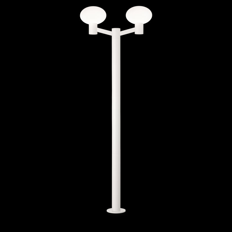 Lampada Da Terra Clio Mpt2 Bianco Ideal-lux