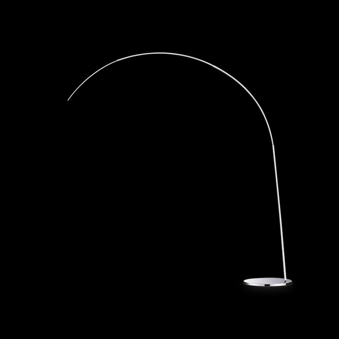 Lampada Da Terra Dorsale Mpt1 Cromo Ideal-lux