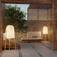 LÚZETE - LAMPADA DA TERRA ESTERNA ROCKET 145 IN&OUT CAVO DI JUTA