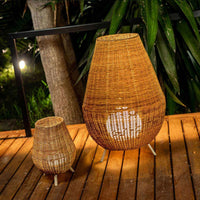 LÚZETE - LAMPADA DA TERRA ESTERNA SAONA 70 CAVO JUTA IN & OUT