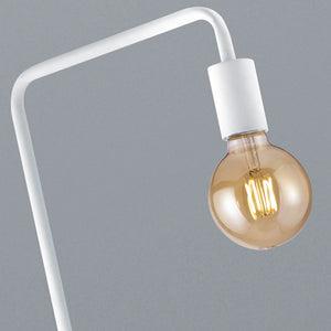 LÚZETE - LAMPADA DA TERRA GLADSTONE BIANCO