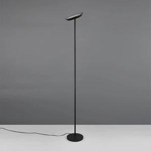 LÚZETE - LAMPADA DA TERRA LED 17W REGOLABILE 2700-6500K NERA SCHUBERT
