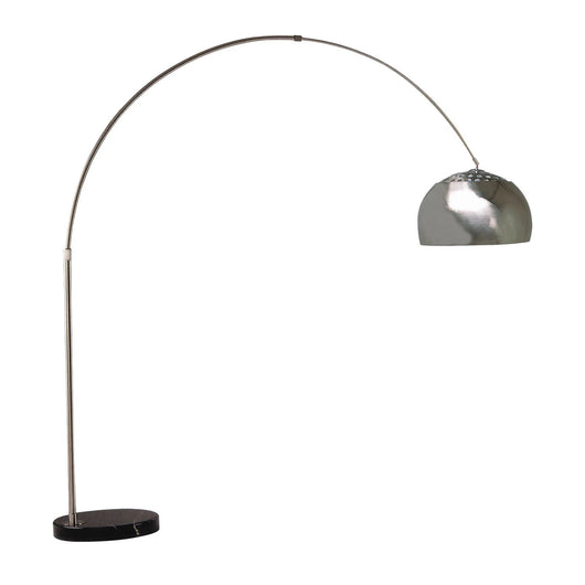 LÚZETE - LAMPADA DA TERRA MARMO CROMO MILSA