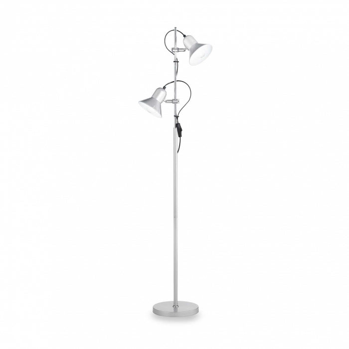 Lampada Da Terra Polly Pt2 Argento Ideal-Lux