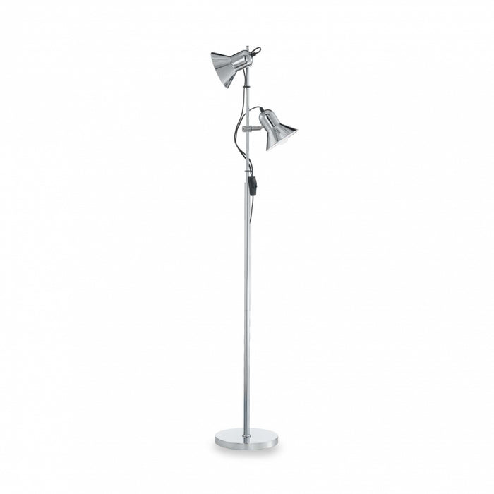 Lampada Da Terra Polly Pt2 Cromo Ideal-Lux