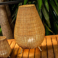 LÚZETE - LAMPADA DA TERRA PORTATILE SENZA FILI PER ESTERNI SAONA 70 BATTERIA RICARICABILE