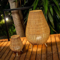 LÚZETE - LAMPADA DA TERRA PORTATILE SENZA FILI PER ESTERNI SAONA 70 BATTERIA RICARICABILE