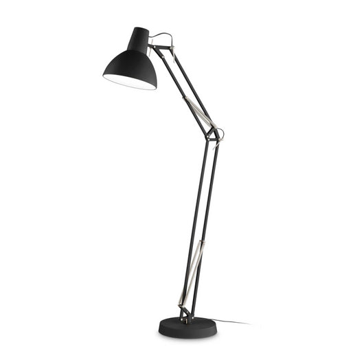 Lampada Da Terra Wally Pt1 Total Black Ideal-Lux