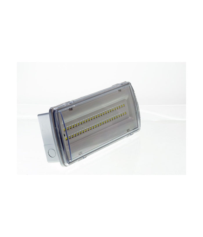 Lampada Di Emergenza A Led Smd Con Plafoniera Da Incasso 50 Led 4w 406lm 650         