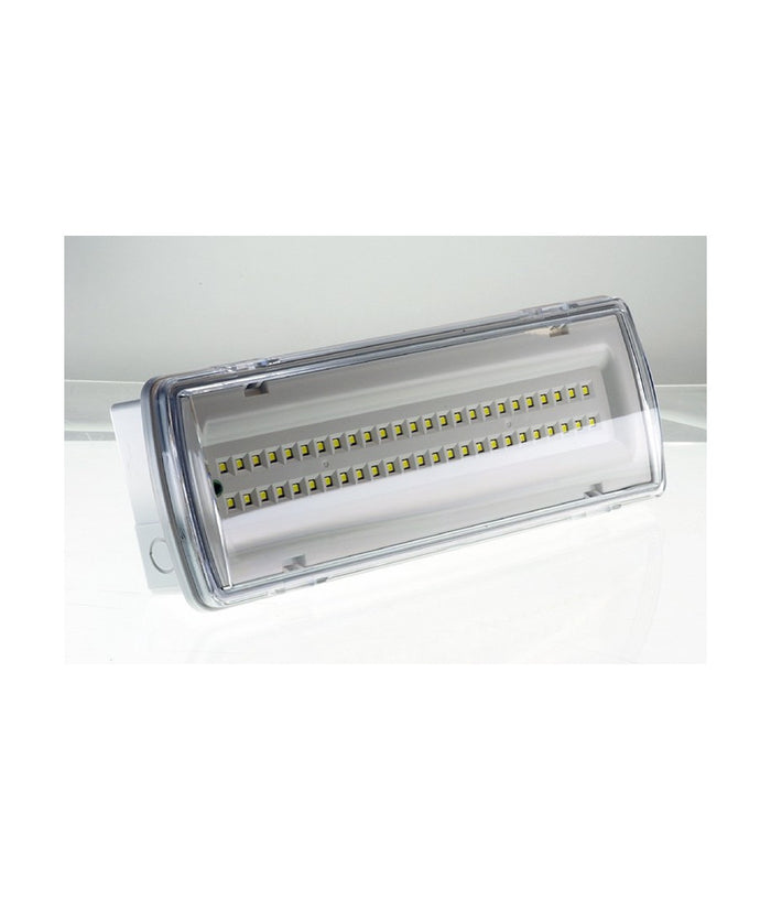 Lampada Di Emergenza A Led Smd Con Plafoniera Da Incasso 50 Led 4w 406lm 650         