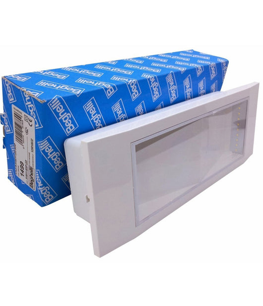 Lampada Di Emergenza Beghelli Da 11w A Led Da Incasso Autonomia 8h Ip40 Se 1499         