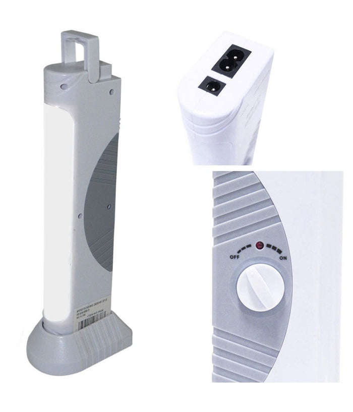 Lampada Di Emergenza Ll-7638 Ricaricabile A Led Luce Fredda Bianca         