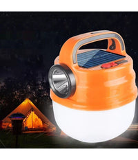 Lampada Di Emergenza Pannello Solare Torcia Ricaricabile Lanterna 80w Hb-v80         