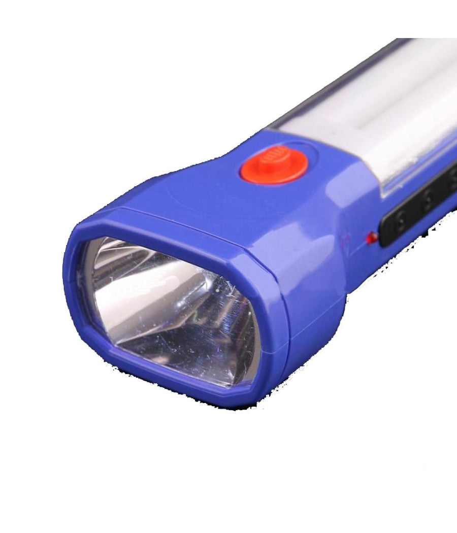 Lampada Di Emergenza Ricaricaricabile Portatile A Led Neon Con Pannello Solare         