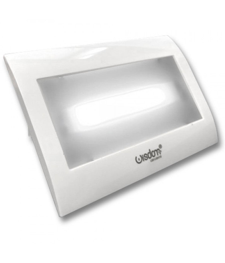 Lampada Di Emergenza Segnapassi A Led 2,5w Da Incasso Per Cassetta Scatola 503         