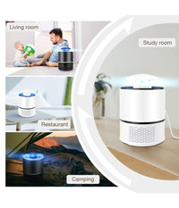 Zanzariera Elettrica Lampada Antizanzara Usb Portatile Anti Insetti E Zanzare         