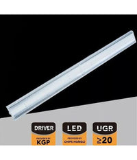 Lampada Faretto Da Binario Trifase 40 Watt 6000lm Cct 90° Ip20 Bianco Pt4-120-b3c         