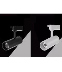 Lampada Faretto Led Per Binario Monofase 30w Luce Cct Ip20 Bianco Nero Sl-30w-3c         