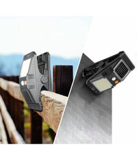 Lampada Faretto Luce Solare Da Giardino 128 Led Smd Con Zanzariera W7104-1         